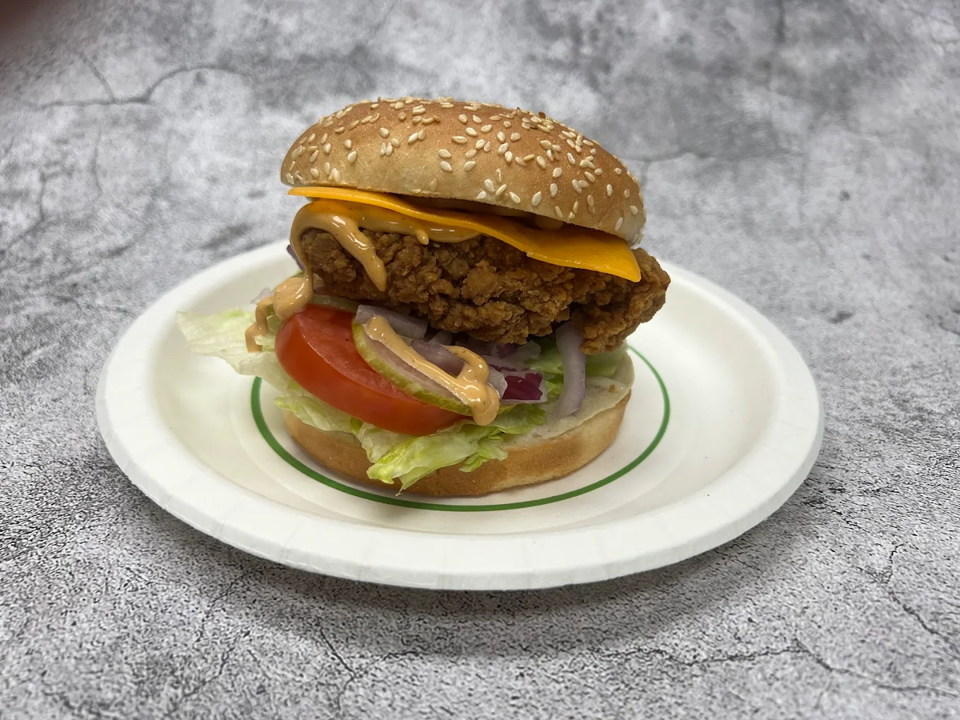 Meat Lovers Pizza at V Trail Pizza in Clareview, Edmonton